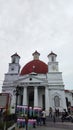 immanuel church in the old city area of Ã¢â¬â¹Ã¢â¬â¹semarang